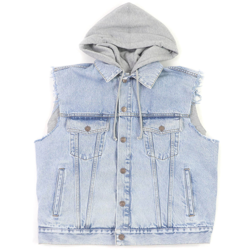 Gucci Denim Jacket 697042 Main: 100% cotton, Part: 100% polyester Indigo blue mens 46