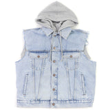 Gucci Denim Jacket 697042 Main: 100% cotton, Part: 100% polyester Indigo blue mens 46