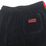 Gucci Shorts 587466 Outer: 85% cotton, Outer: 15% nylon, Lining: 100% cotton, Part: 100% polyester Black red green mens S