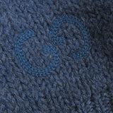 Gucci knit 636327 Main: 100% wool, part: 50% acrylic, part: 50% wool blue mens XL