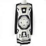 Hermes one piece Part: 100% silk, Main: 50% cashmere, Main: 50% silk, Part: 50% silk, Part: 49% cashmere Black White Poste et Cavalerie Sabre Bag Women 34