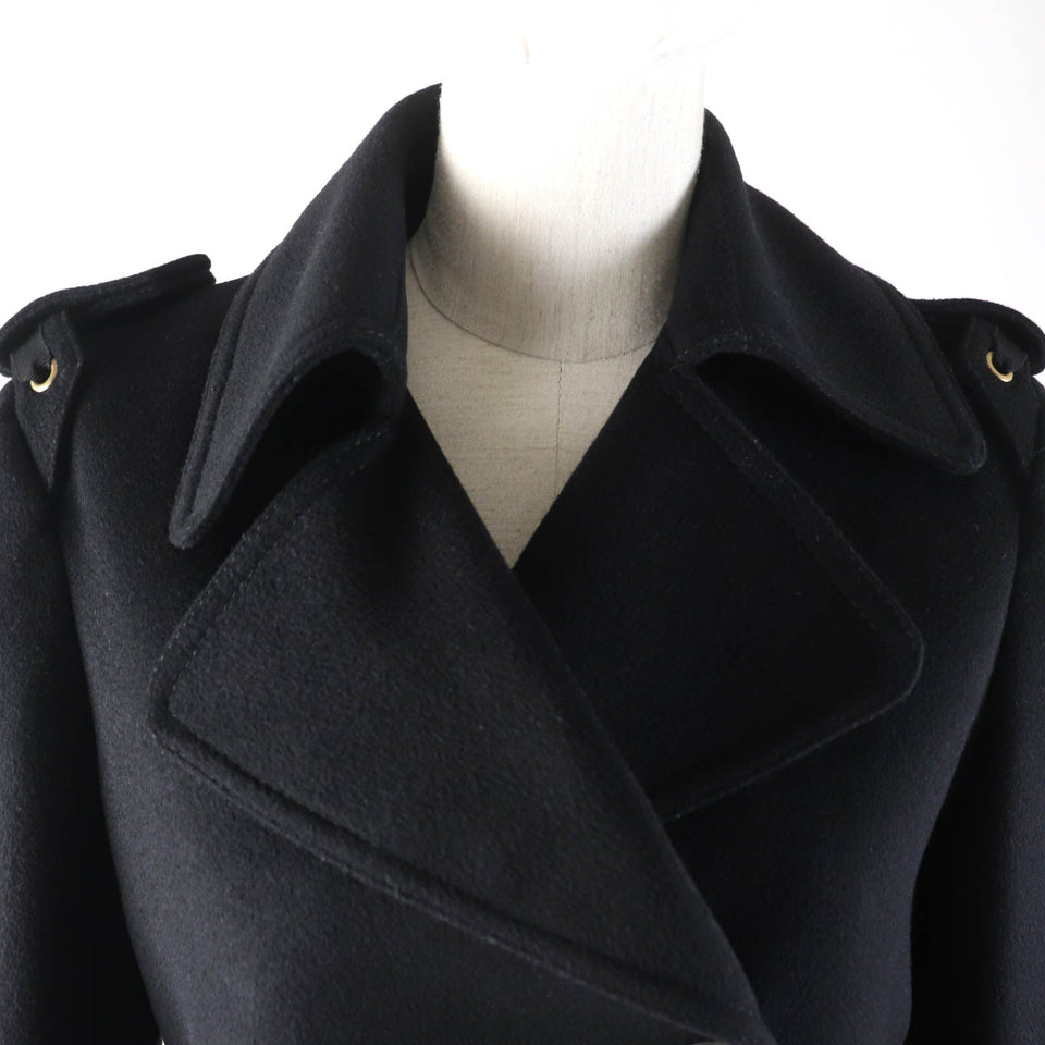 Gucci coat 325072 Outer: 100% wool, Lining: 100% rayon black Women 38