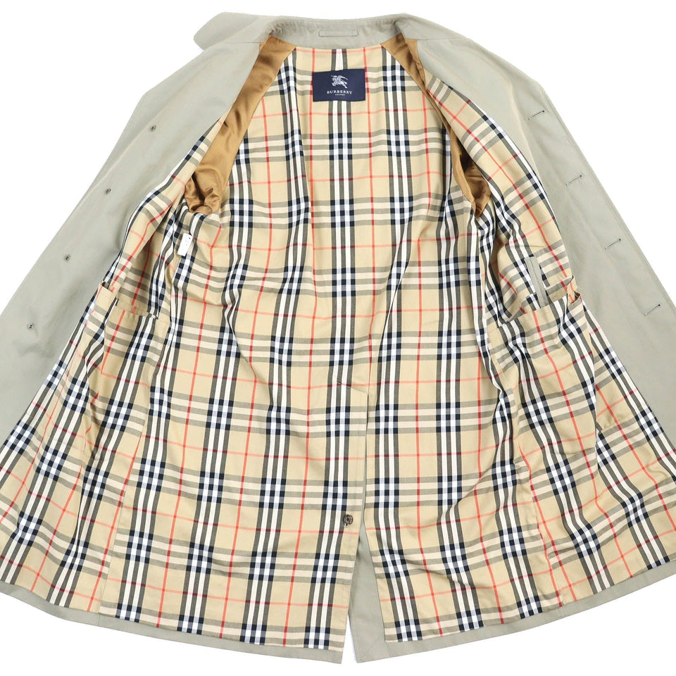 Burberry LONDON Stainless collar coat Outer: 100% cotton, Lining: cotton, Sleeve lining: polyester khaki mens 165-4