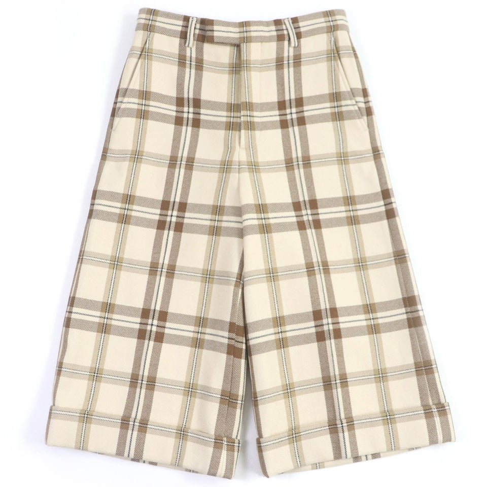 Gucci Pants 710564 Main: 100% wool, Main: 100% rayon, Lining: cotton Beige type mens 44