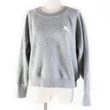 Burberry sweat 8035615 Main: 80% cotton, Main: 20% polyester, Part: 98% cotton, Part: 2% polyurethane gray Women XL