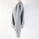 Burberry sweat 8035615 Main: 80% cotton, Main: 20% polyester, Part: 98% cotton, Part: 2% polyurethane gray Women XL