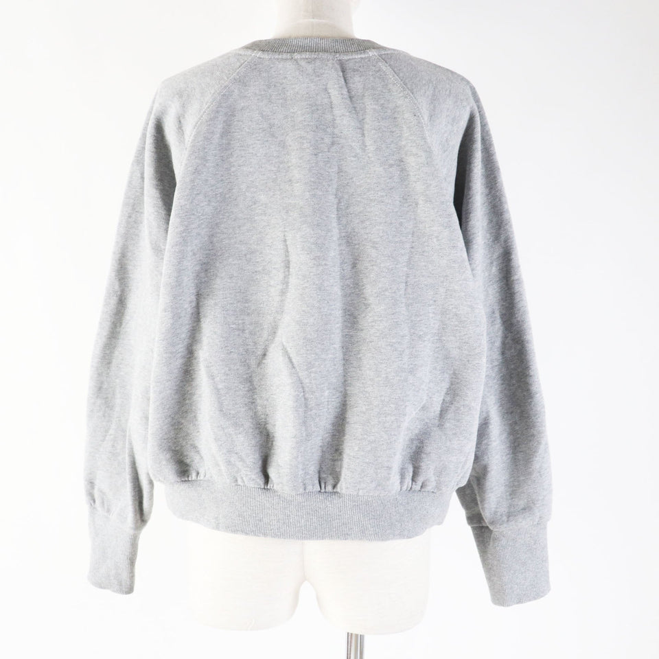 Burberry sweat 8035615 Main: 80% cotton, Main: 20% polyester, Part: 98% cotton, Part: 2% polyurethane gray Women XL
