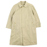 Burberry Stainless collar coat Outer: 51% cotton, Outer: 49% polyester, Lining: 50% polyester, Lining: 50% cotton, Liner: 100% wool beige mens 38
