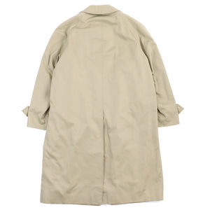 Burberry Stainless collar coat Outer: 51% cotton, Outer: 49% polyester, Lining: 50% polyester, Lining: 50% cotton, Liner: 100% wool beige mens 38