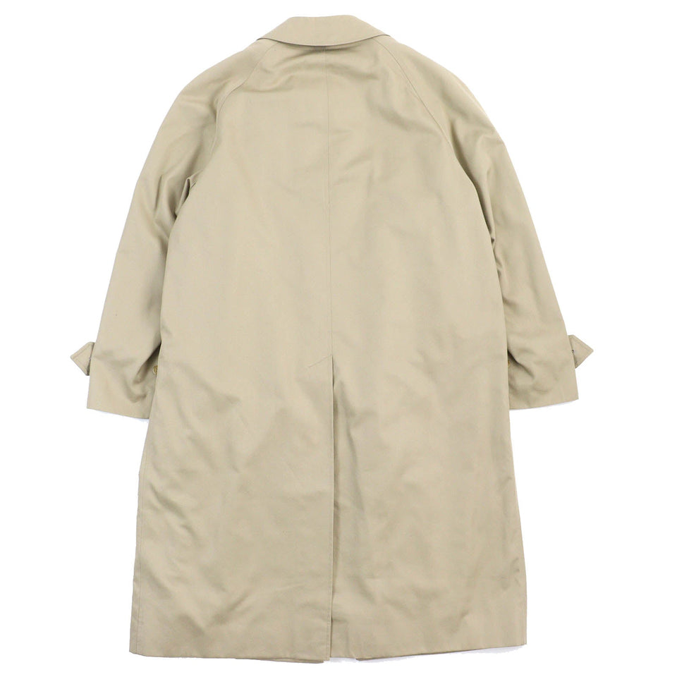 Burberry Stainless collar coat Outer: 51% cotton, Outer: 49% polyester, Lining: 50% polyester, Lining: 50% cotton, Liner: 100% wool beige mens 38