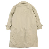 Burberry Stainless collar coat Outer: 51% cotton, Outer: 49% polyester, Lining: 50% polyester, Lining: 50% cotton, Liner: 100% wool beige mens 38