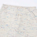 Chanel Vintage Wool Nylon Trapezoid Skirt 46