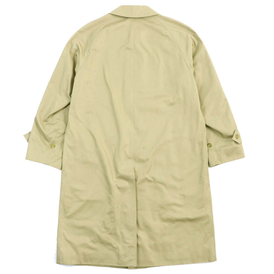 Burberry Stainless collar coat Outer: 51% cotton, Outer: 49% polyester, Lining: 50% cotton, Lining: 50% polyester beige mens 46