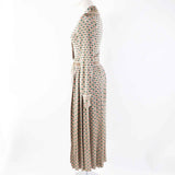 Gucci one piece 632923 Outer: 80% rayon, Outer: 20% metal fiber, Part: 65% rayon, Part: 16% nylon, Part: 15% metal fiber Multi VISCOSE RAME DRESS Women XS