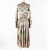 Gucci one piece 632923 Outer: 80% rayon, Outer: 20% metal fiber, Part: 65% rayon, Part: 16% nylon, Part: 15% metal fiber Multi VISCOSE RAME DRESS Women XS