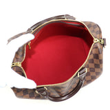 Louis Vuitton Speedy Bandouliere 30 Damier Ebene Shoulder Bag