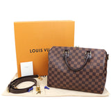 Louis Vuitton Speedy Bandouliere 30 Damier Ebene Shoulder Bag