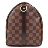 Louis Vuitton Speedy Bandouliere 30 Damier Ebene Shoulder Bag