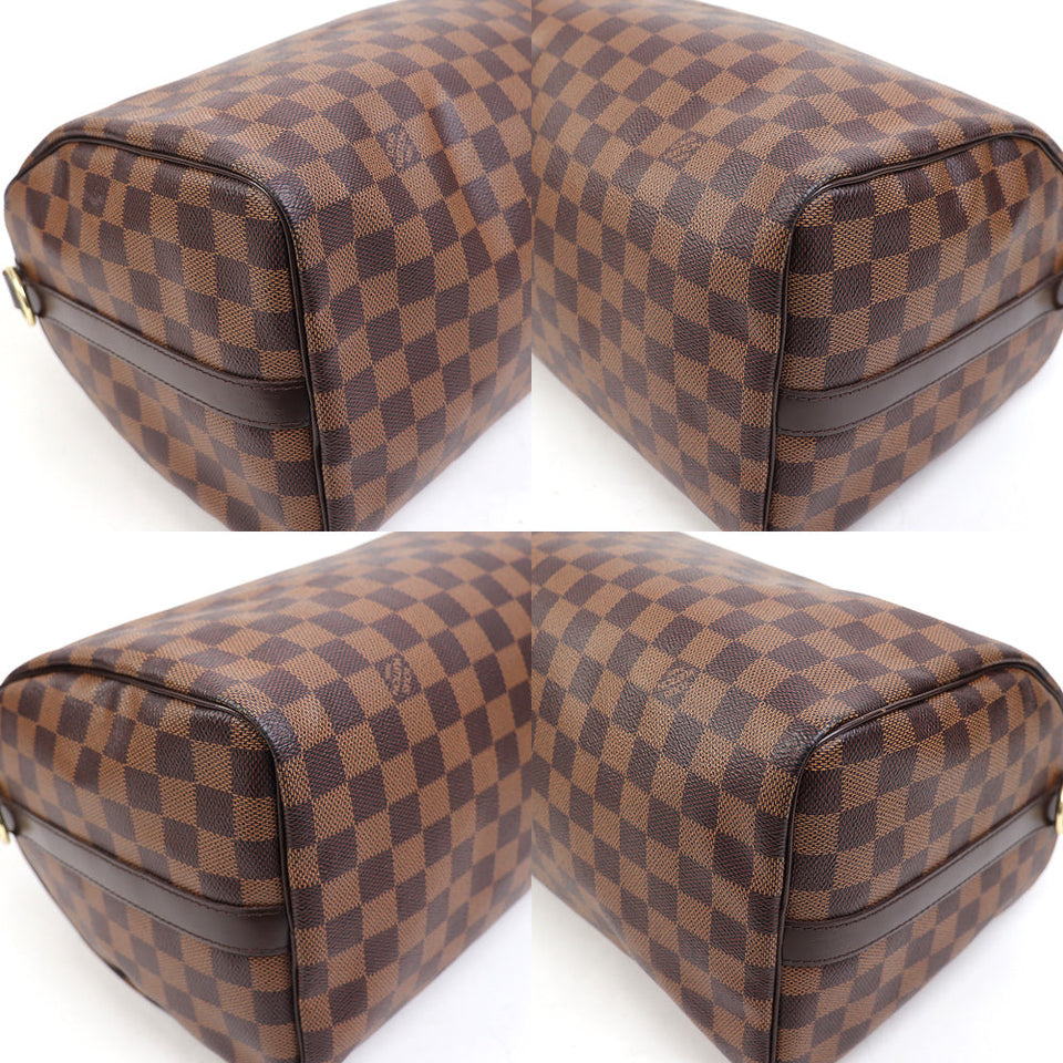 Louis Vuitton Speedy Bandouliere 30 Damier Ebene Shoulder Bag