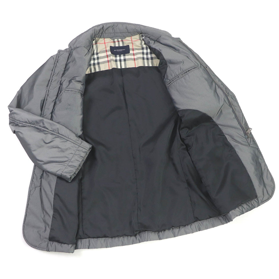 Burberry LONDON Bomber jacket Main: 100% polyester gray mens M