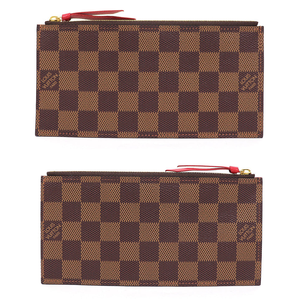 Louis Vuitton Pochette Felicie Damier 2way Chain Wallet Shoulder Bag