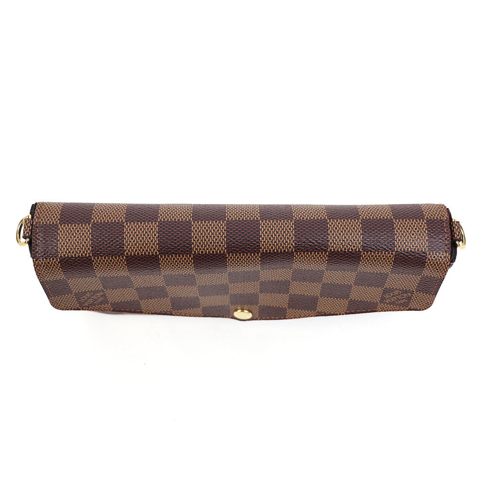 Louis Vuitton Pochette Felicie Damier 2way Chain Wallet Shoulder Bag