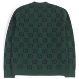 Gucci cardigan 678939 Main: 100% wool, part: 94% wool, part: 5% nylon, part: 1% polyurethane green mens XS