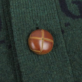 Gucci cardigan 678939 Main: 100% wool, part: 94% wool, part: 5% nylon, part: 1% polyurethane green mens XS