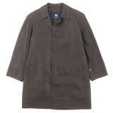 Burberry LONDON Stainless collar coat Outer: 67% wool, Outer: 33% silk, Lining: cupra, Lining: polyester, Liner: 50% cupra Dark brown mens 90-165-4