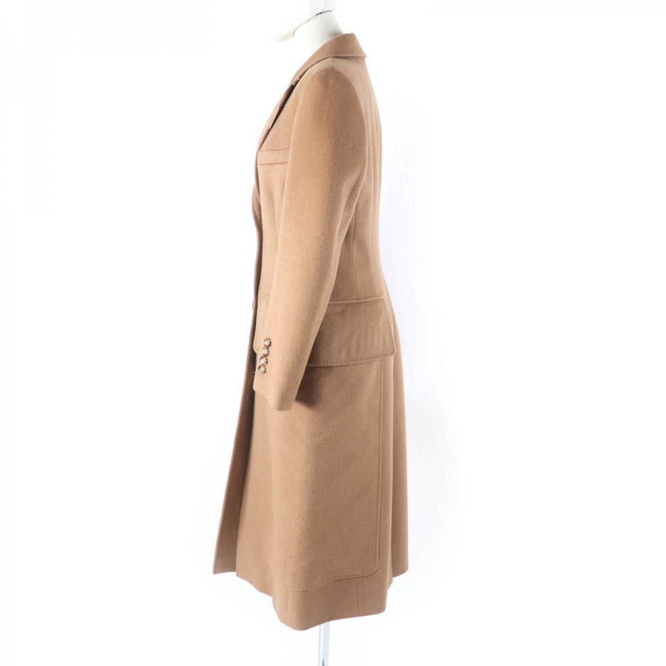 Burberry Chester coat 80372341 Outer: 100% cashmere, Part: 70% wool, Part: 20% polyamide (nylon), Part: 10% cashmere, Lining: 50% acetate Camel Women 40