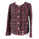Chanel Tweed No Collar Jacket P73176