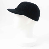 Chanel COCO Mark Tweed Cap Black M
