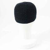 Chanel COCO Mark Tweed Cap Black M