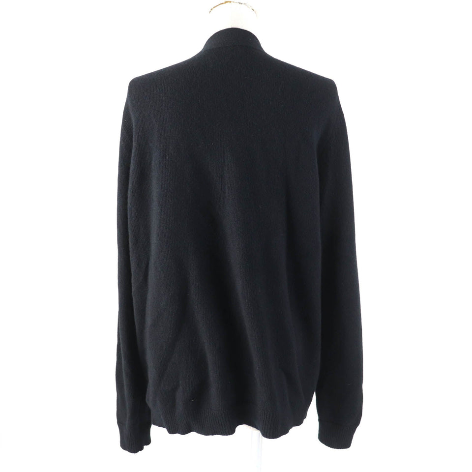 Gucci cardigan 526719 Main: 70% wool, Main: 30% cashmere, Part: 100% cotton, Part: 100% wool, Part: 100% cashmere black Women L