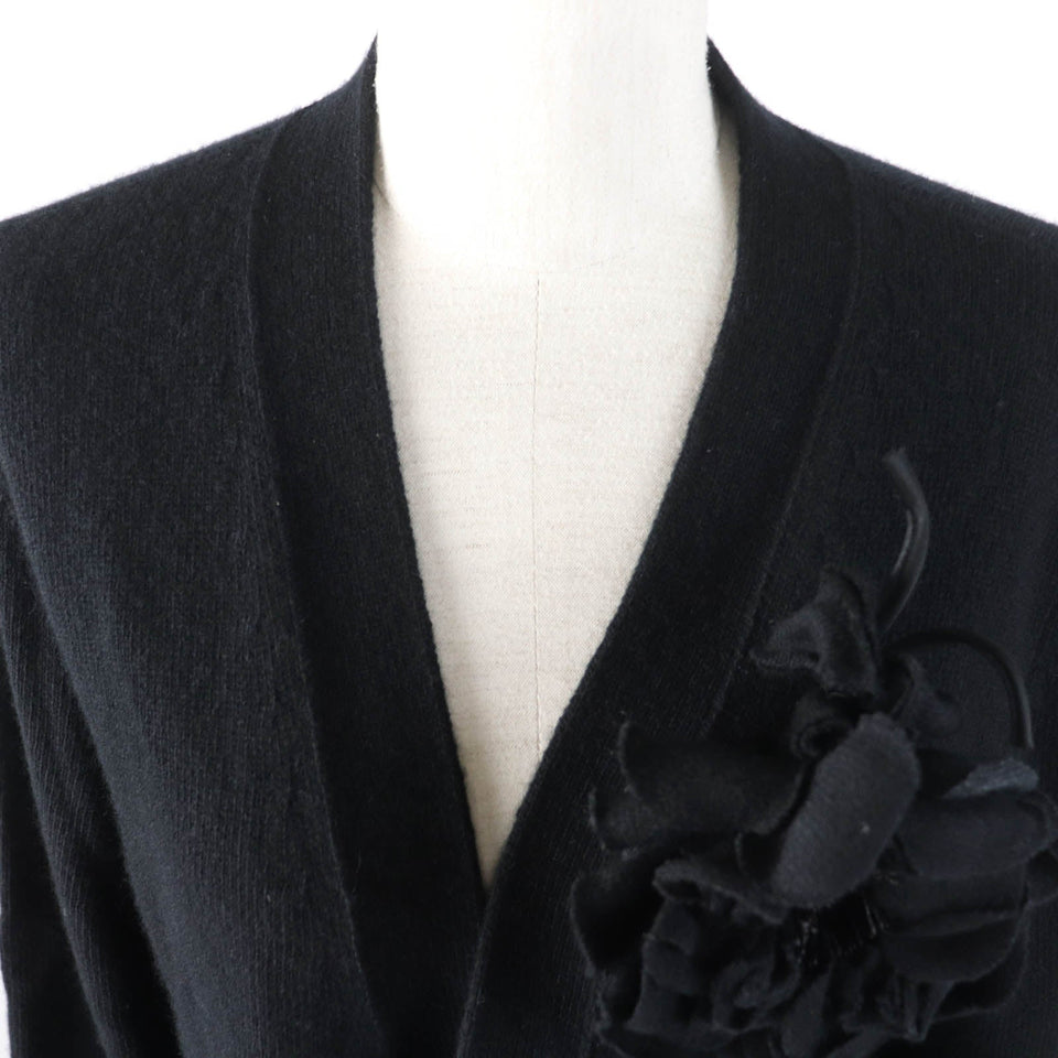 Gucci cardigan 526719 Main: 70% wool, Main: 30% cashmere, Part: 100% cotton, Part: 100% wool, Part: 100% cashmere black Women L