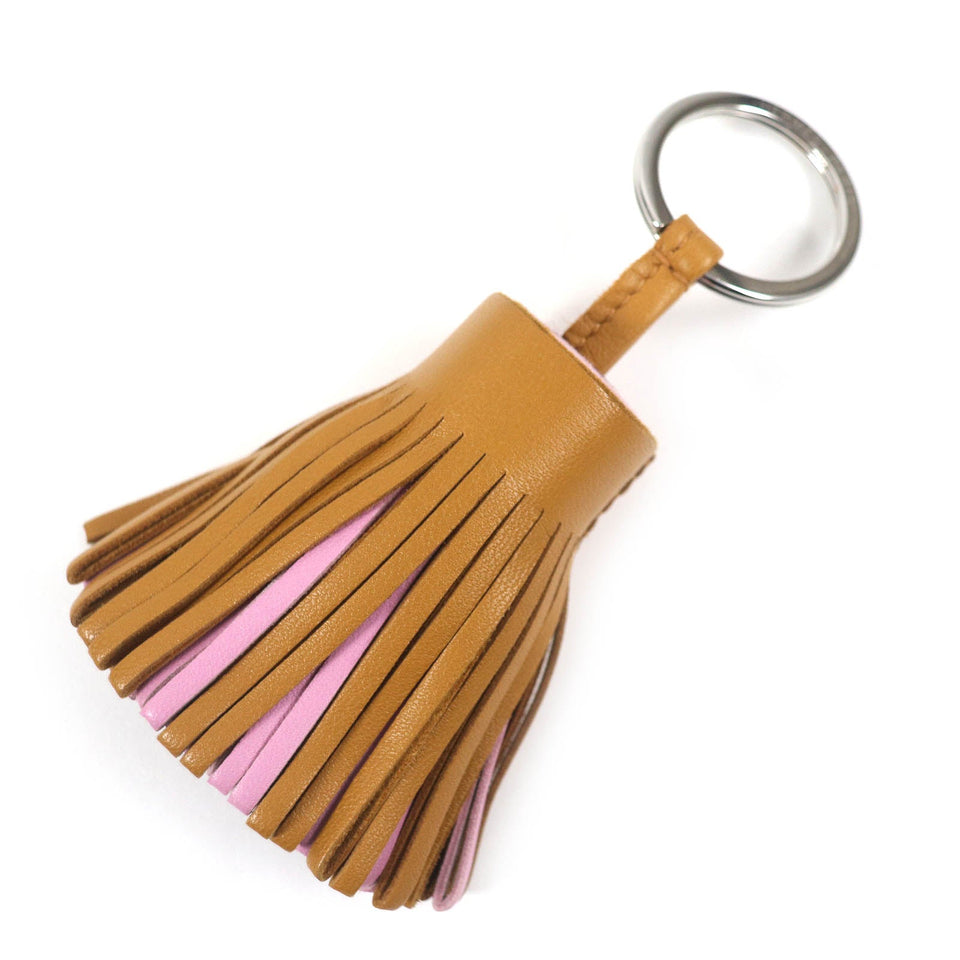 Hermes Bag charm Anyo Miro Sesame/Mauve Sylvestre/Violet Carmen Women