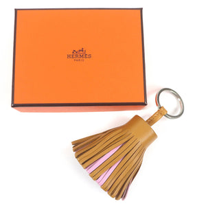 Hermes Bag charm Anyo Miro Sesame/Mauve Sylvestre/Violet Carmen Women