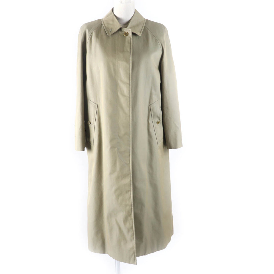 Burberry Stainless collar coat FD080-030-41 Outer: 100% cotton, Lining: cotton, Part: cotton, Lining: 100% wool, Lining: polyester khaki Women 11