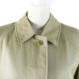 Burberry Stainless collar coat FD080-030-41 Outer: 100% cotton, Lining: cotton, Part: cotton, Lining: 100% wool, Lining: polyester khaki Women 11