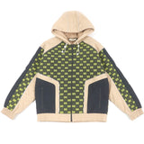 Gucci Jacket 752157 Outer: 100% nylon, some: 96% nylon, some: 4% polyurethane, some: 61% polyurethane, some: 39% polyester beige mens M