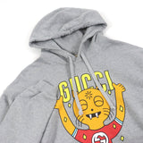 Gucci Hoodie 700120 Main: 100% cotton, part: 97% cotton, part: 3% polyurethane gray mens L