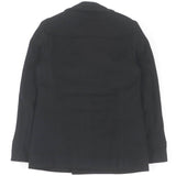 Burberry LONDON pea coat Outer: 80% wool, Outer: 20% cashmere, Lining: 55% acetate, Lining: 45% rayon black mens 44