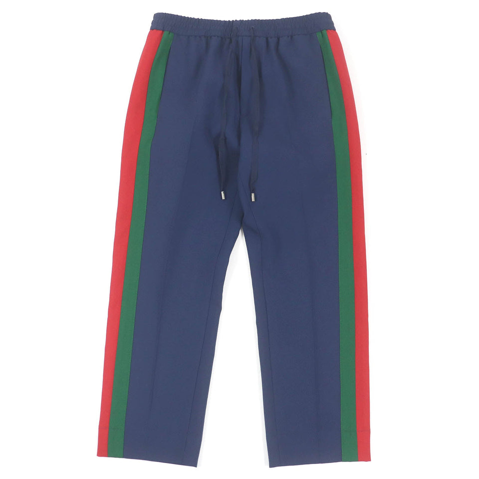 Gucci Pants 493714 Outer: 83% wool, Outer: 17% mohair, Lining: 100% cotton Navy mens 44