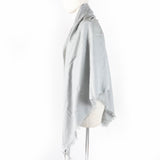 Gucci shawl 387563 Main: 50% wool, Main: 50% silk gray Women