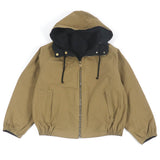Gucci Military jacket 609509 Main: 50% cotton, Main: 50% nylon, Part: Cowhide Beige black mens 50