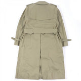 Burberry trench coat Main: 100% cotton, sleeve lining: 100% polyester khaki mens