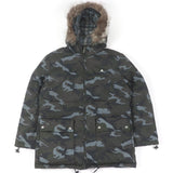 Burberry BLACK LABEL Down jacket Main: 100% nylon, lining: polyester, lining: cupra, sleeve lining: cupra, padding: 95% down Khaki type mens M