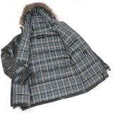 Burberry BLACK LABEL Down jacket Main: 100% nylon, lining: polyester, lining: cupra, sleeve lining: cupra, padding: 95% down Khaki type mens M