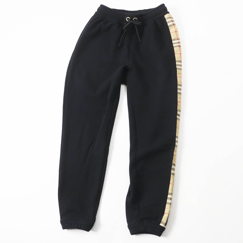 Burberry Pants 802451 Main: 100% cotton, some parts: 95% cotton, some parts: 5% elastane Black Beige type Women XXS