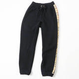 Burberry Pants 802451 Main: 100% cotton, some parts: 95% cotton, some parts: 5% elastane Black Beige type Women XXS